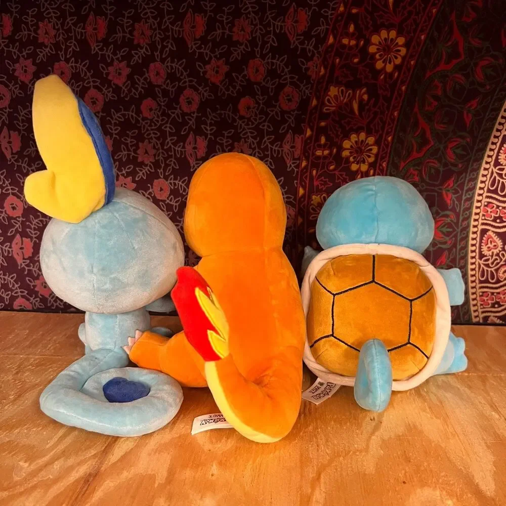 Pokémon Plush Lot Charmander Squirtle Sobble Official WCT Stuffed Animals 2020